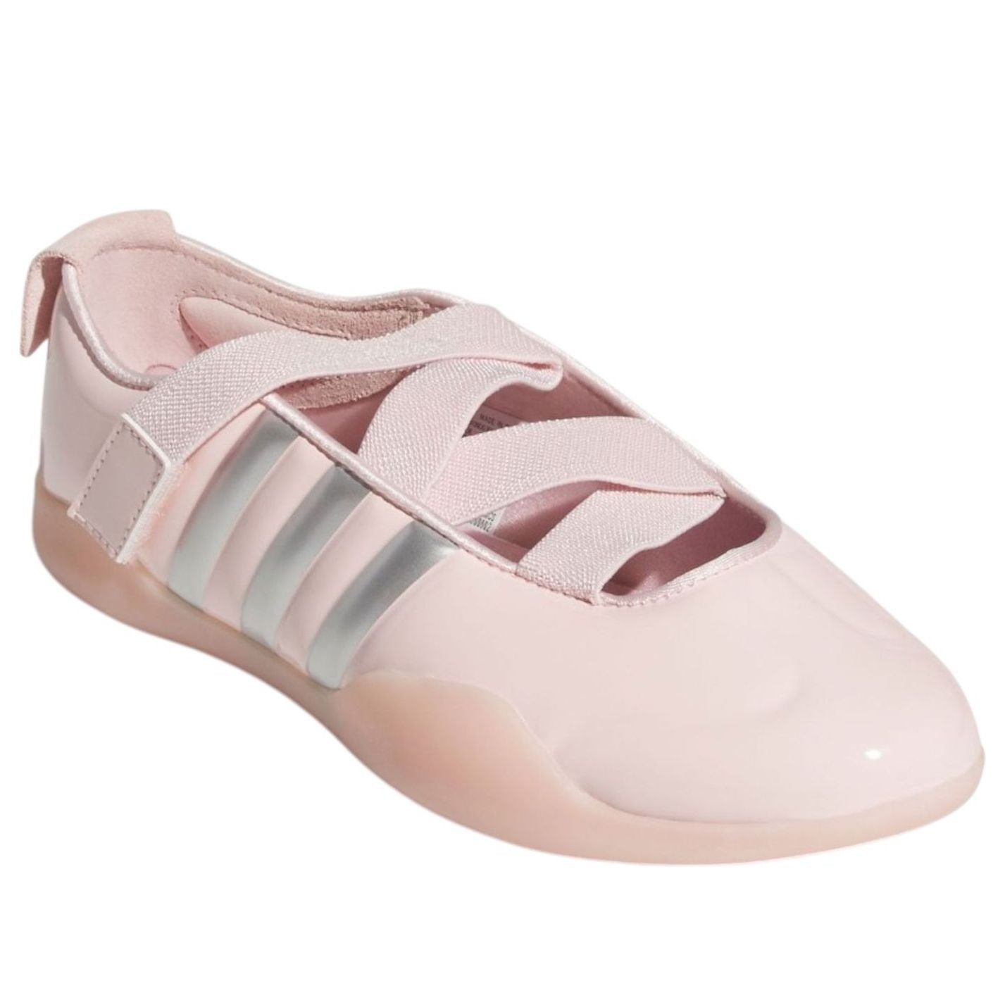 Кроссовки (WMNS) adidas x Caroline Hu x CLOT Taekwondo 'Sandy Pink Silver Metallic' — фото 3