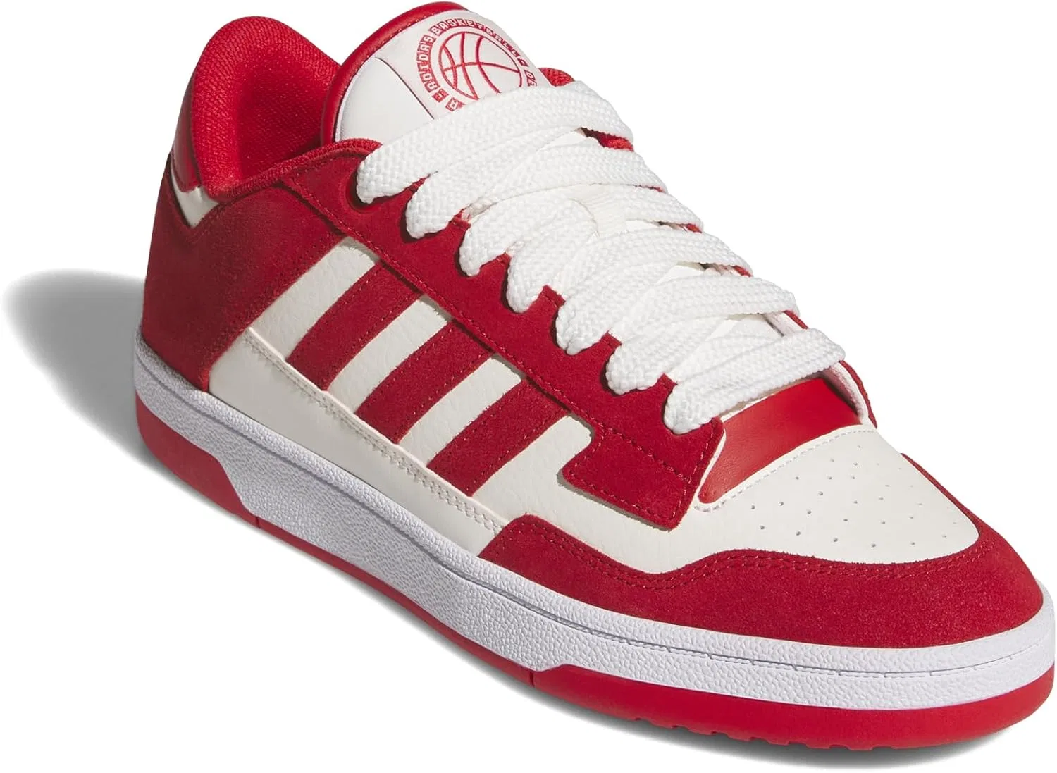 Унисекс кроссовки Adidas Rapid Court Low, Collegred Clowhi Ftwwht — фото 3