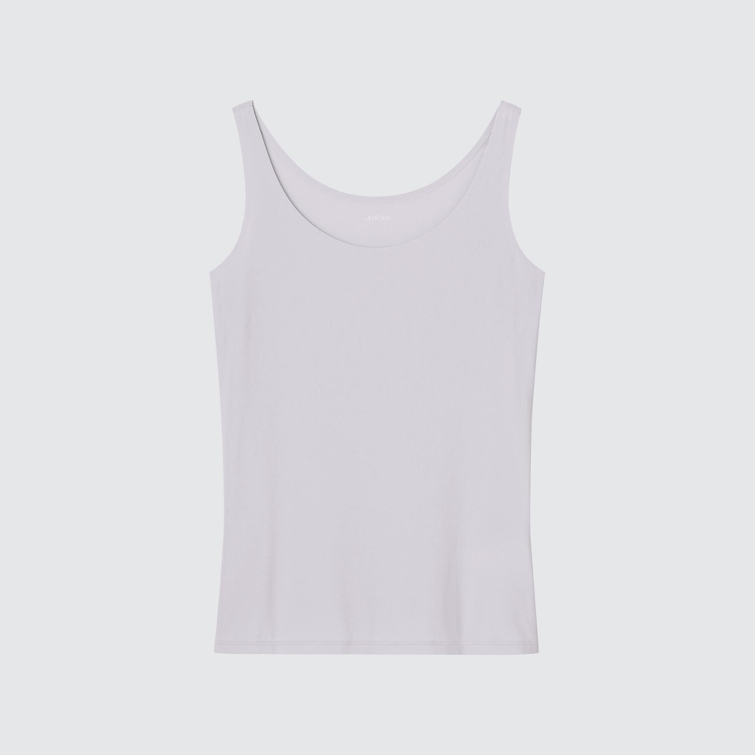 Топ Uniqlo Airism без рукавов, серый
