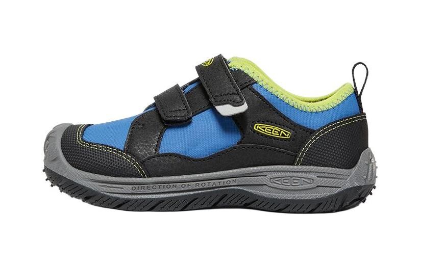 

Кроссовки KEEN SPEED HOUND Kids Outdoor Shoes PS Low-top Black/Evening Primrose Green, черный/зеленый