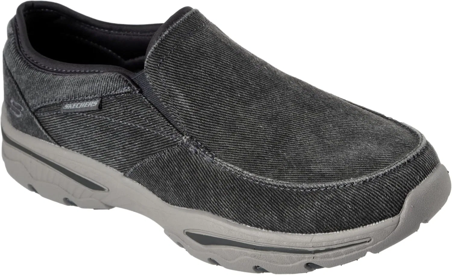 Мужские мокасины Skechers Relaxed Fit Creston-Moseco, цвет угольно-серый, размер 10,5 M (США) — фото 3