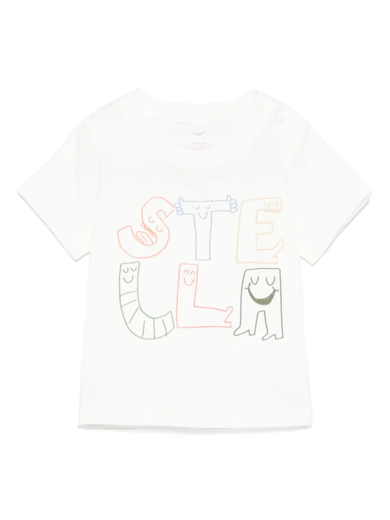 

Stella McCartney Kids футболка с принтом, белый
