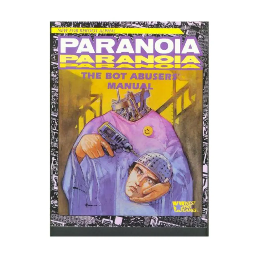 

Bot Abuser's Manual, Paranoia (2nd Edition), мягкая обложка