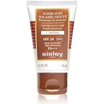 Изменить название на: Super Soin Tinted Sun Care Молодежный защитный крем Spf 30 № 2 Золотой 40 мл, Sisley — фото 3