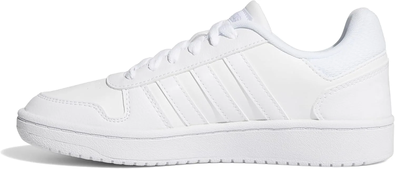 Детские баскетбольные кроссовки Adidas Unisex Kid's Hoops 2.0 K для фитнеса — фото 2