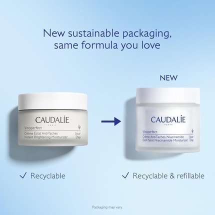 Крем для лица Caudalie — Vinoperfect Dark Spot Увлажняющий с ниацинамидом, 50 мл — фото 2
