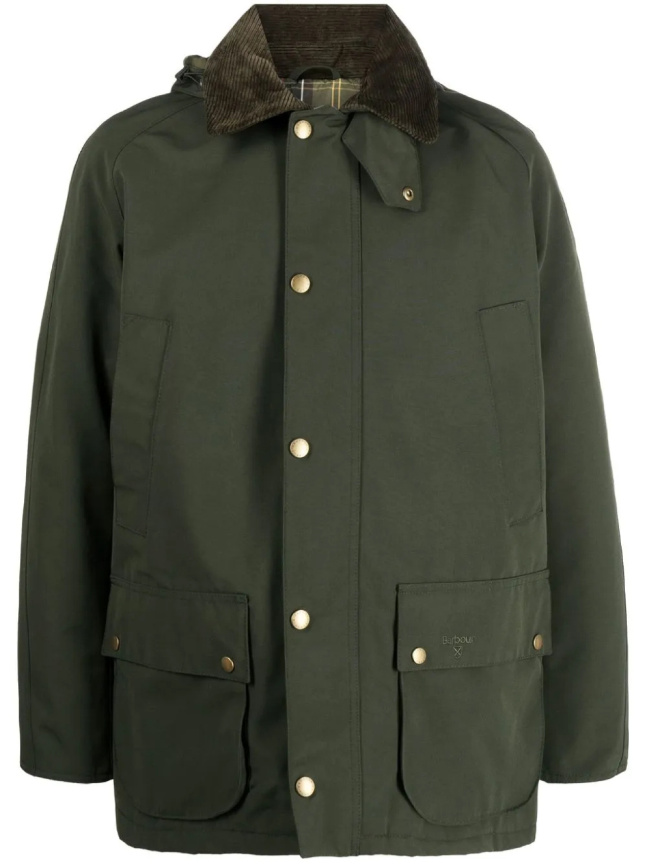 

Barbour куртка Waterproof Ashby с капюшоном, зеленый