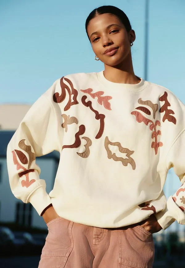 

Толстовка приталенного кроя с аппликацией Next, White, Белый, Толстовка приталенного кроя с аппликацией Next, White