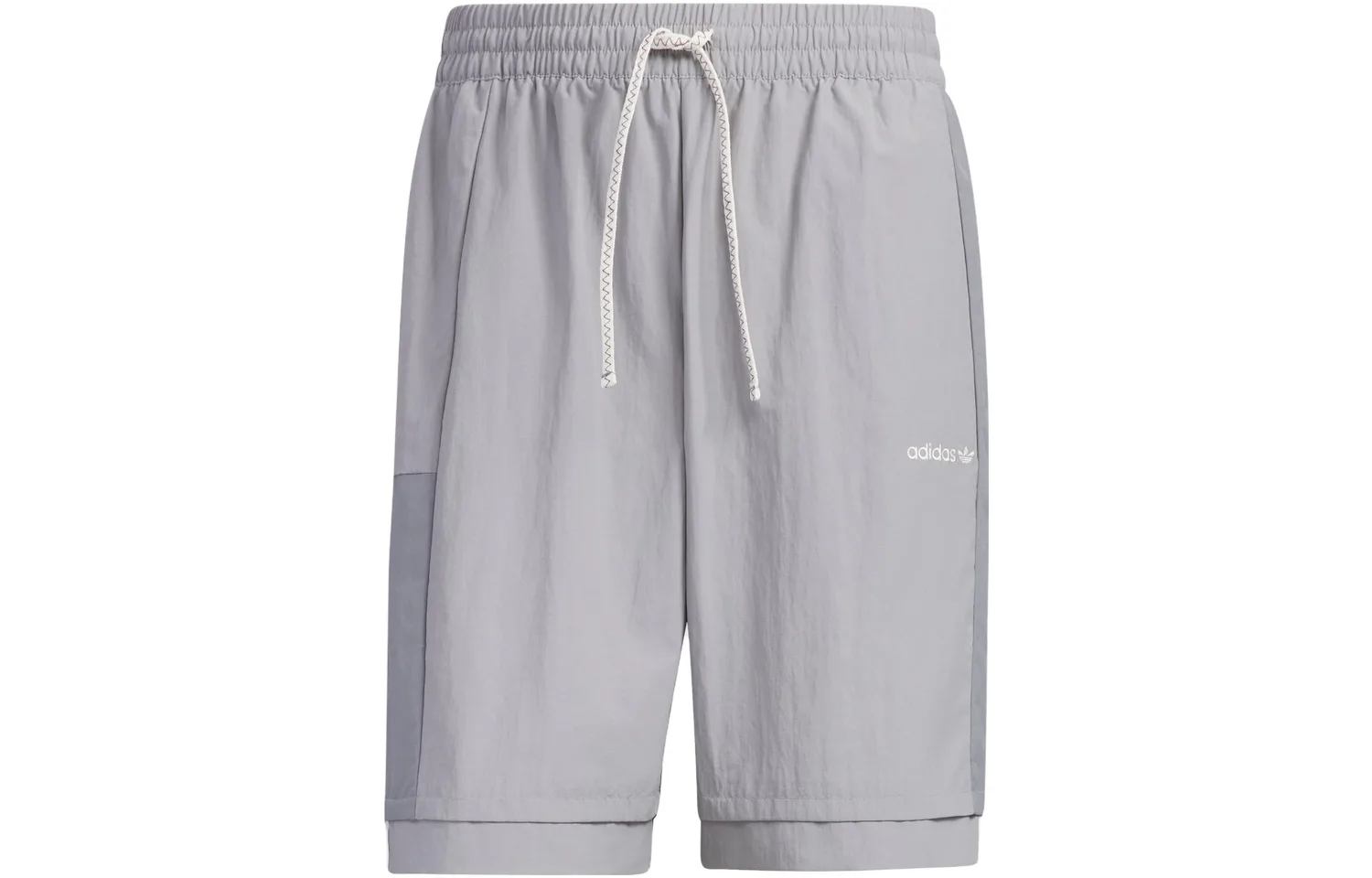 Adidas Originals Повседневные шорты мужские aluminum gray moderate