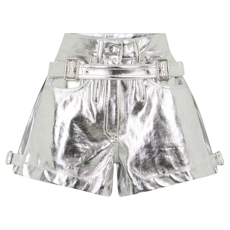 

Шорты Rabanne Mini Shorts 'Silver', серебряный