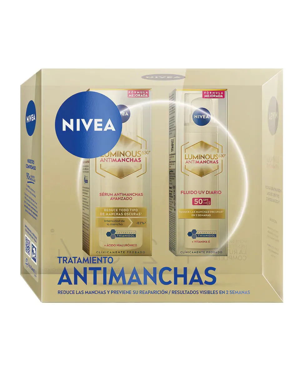 Набор Luminous Лечение против пятен Nivea