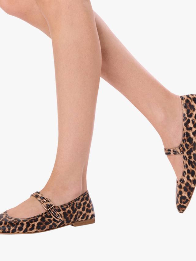 Туфли Mary Jane Parisienne Wide Fit Paradox London, Leopard Print — фото 2