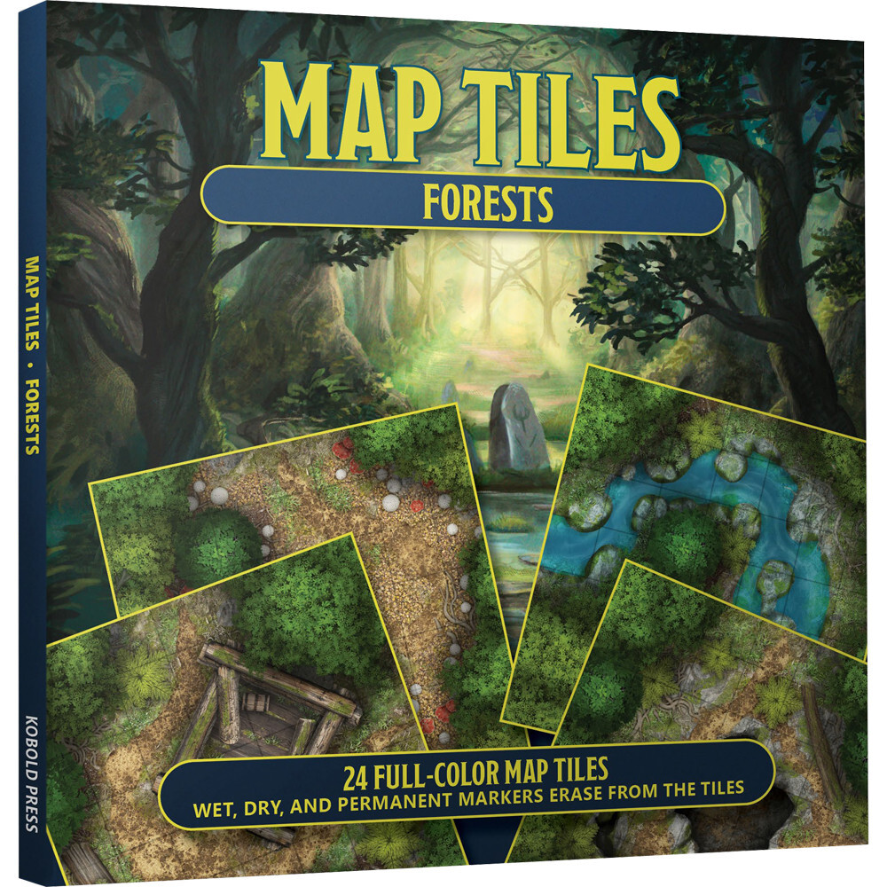 

Ролевая игра Kobold Press Map Tiles: Forests