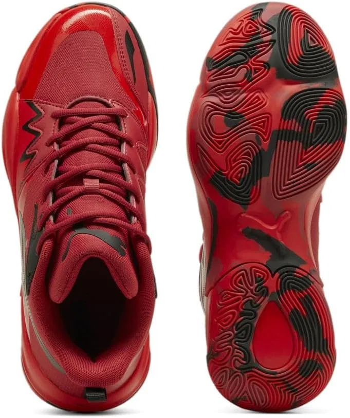Баскетбольные кроссовки PUMA Herren Genetics, Club Red - для всех времен, размер 45.5 — фото 2