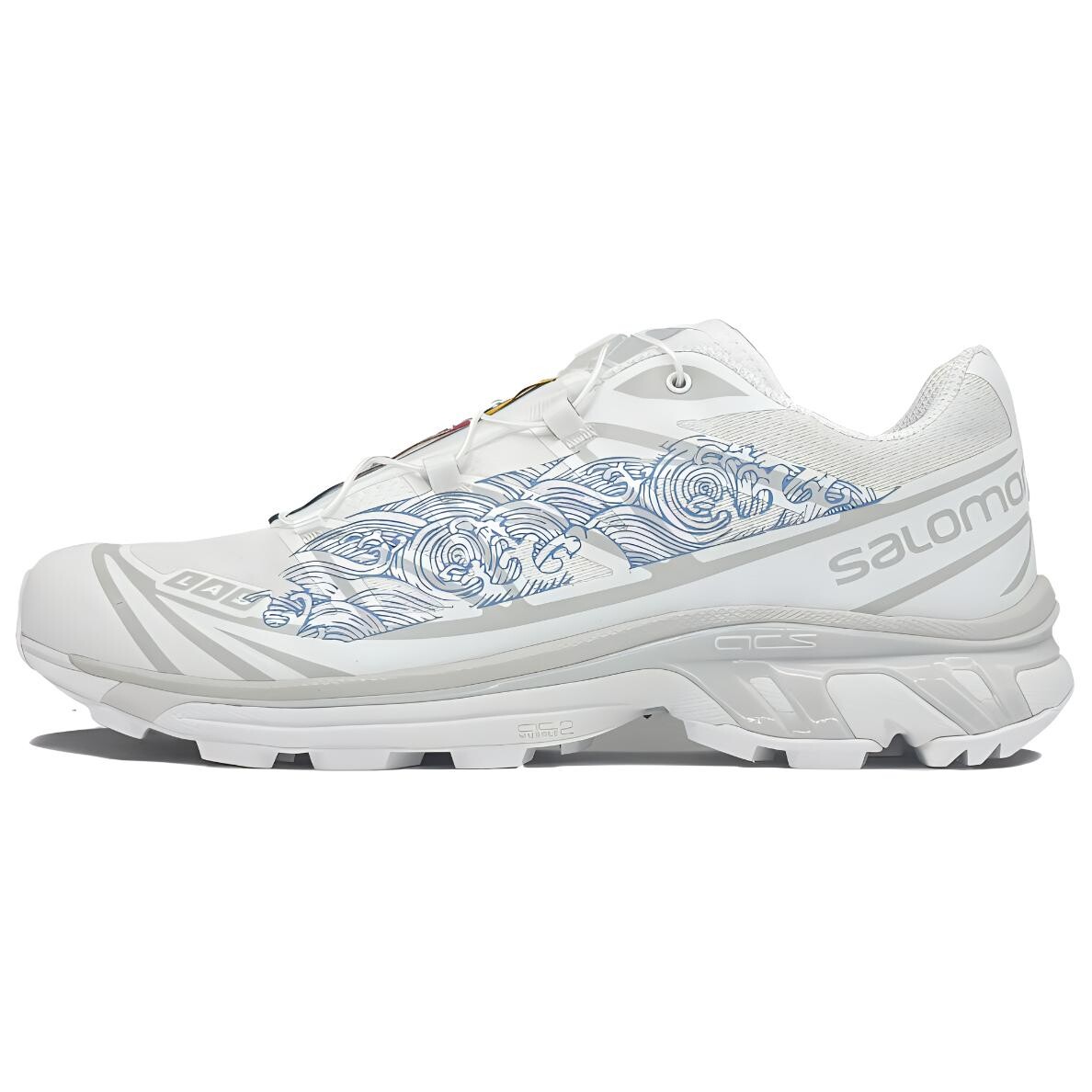 

Кроссовки XT-6 унисекс с низким верхом белые/синие Salomon