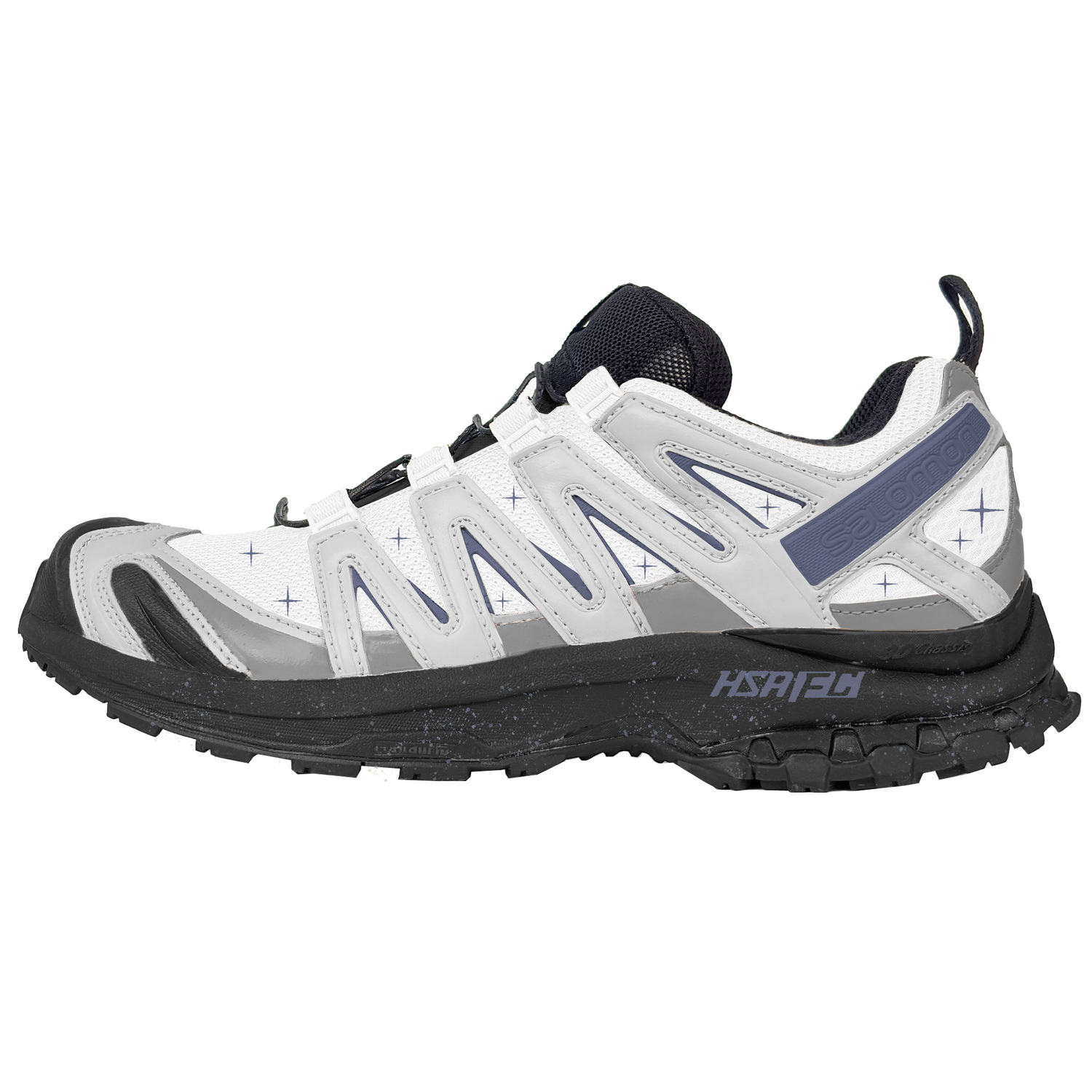 

Кроссовки для бега XA PRO 3D LA YAUTE низкие унисекс с амортизацией и дышащие SALOMON, серо-голубой