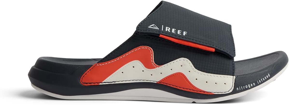 Мужские сандалии REEF Cruiser Slide, белый/синий/оранжевый/темно-синий — фото 3