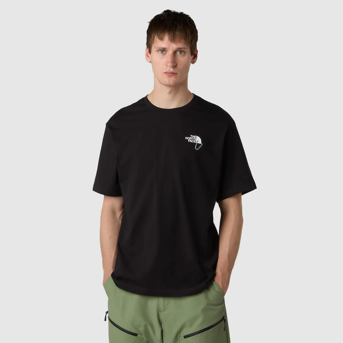 

Мужская футболка North Face Explore Carabiner The North Face, черный