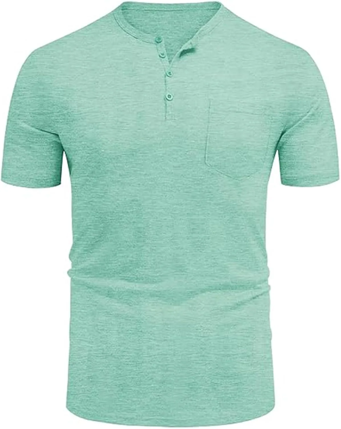 

Мужская футболка-поло с V-образным вырезом, коротким рукавом и карманом