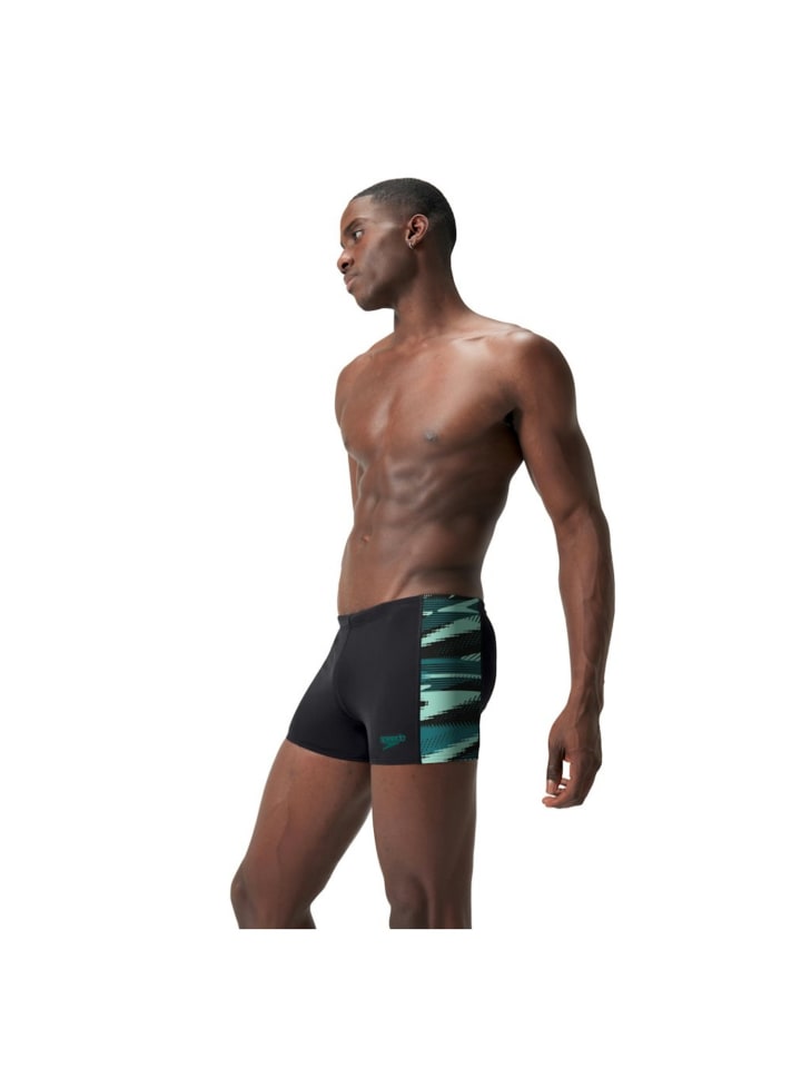 

Speedo Плавки Hyperboom, устойчивые к хлору и быстросохнущие, черного и зеленого цвета