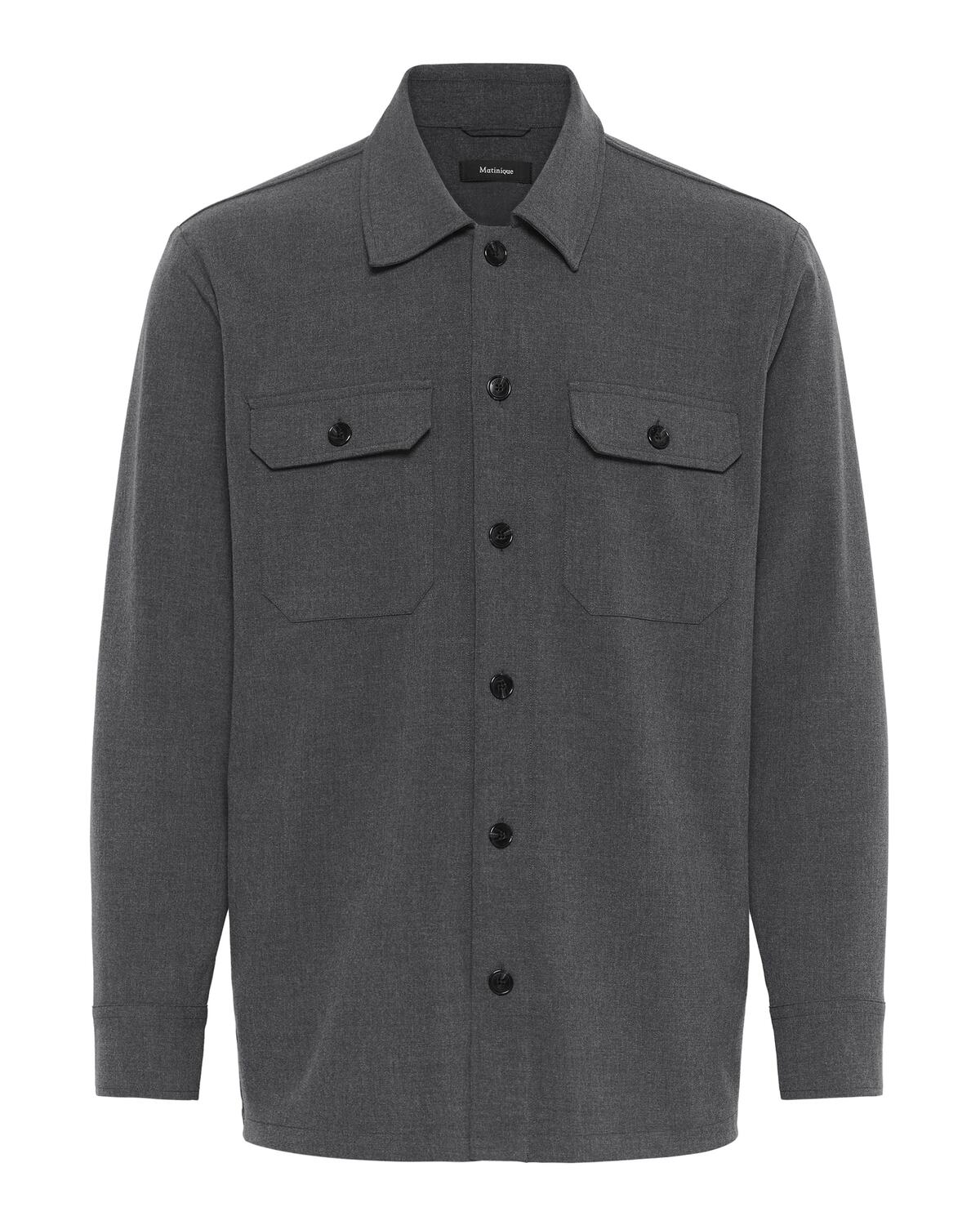 

Matinique Куртка межсезонная Comfort fit 'MADamo' в темно-сером цвете