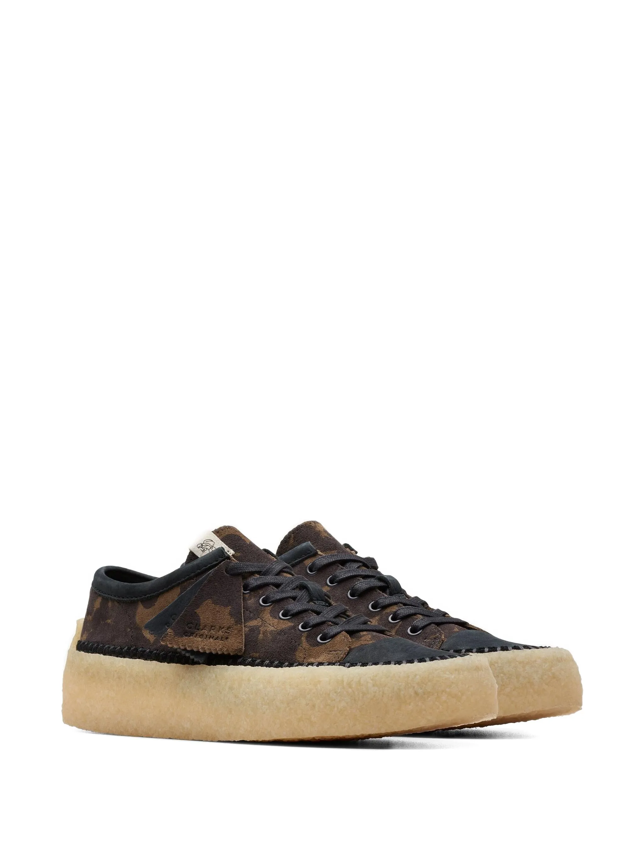 Кроссовки Caravan Low Brown/Black Clarks Originals, коричневый — фото 2