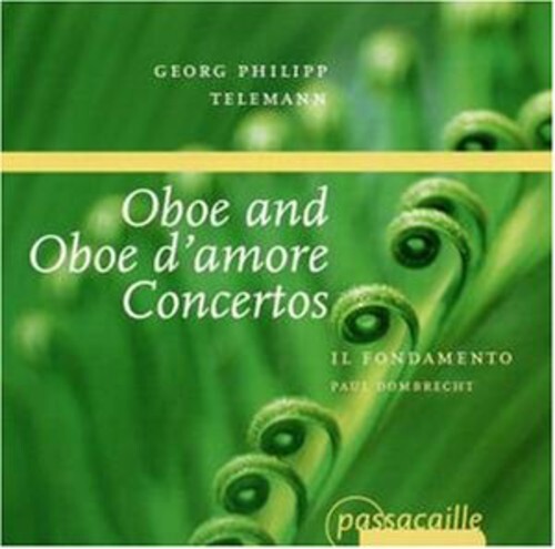 

CD диск Telemann / Dombrecht / Il Fondamento: Oboe & Oboe D'amore Concertos