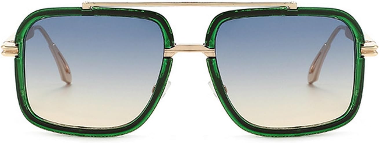 

Солнцезащитные очки Laureles в ретро-металлической оправе с двойной перемычкой для женщин, очки-пилот для мужчин, очки для отдыха и путешествий на открытом воздухе, C5