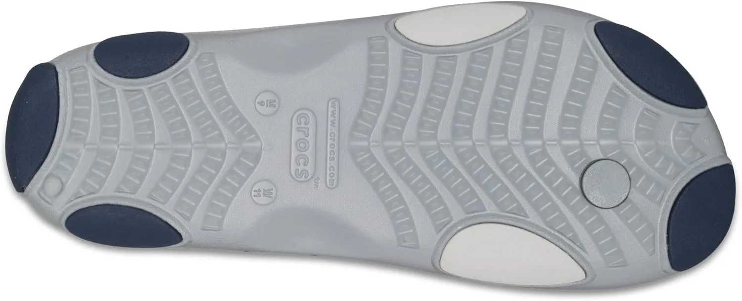 Шлепанцы Crocs Unisex Classic Flip Toe Separator, светло-серый — фото 3
