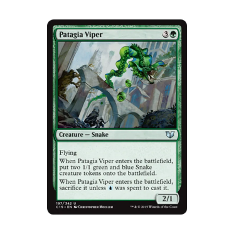 

CCG Патагия Вайпер (U), MTG - Commander 2015