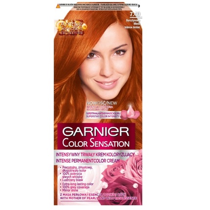 

Краска для волос Color Sensation 7.40 Янтарно-медный 110 мл Garnier