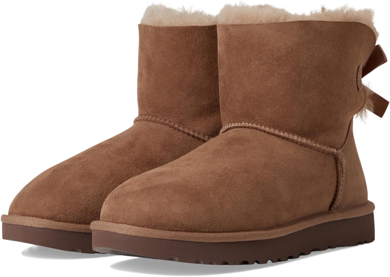 Ботинки UGG Mini Bailey Bow II, коричневый