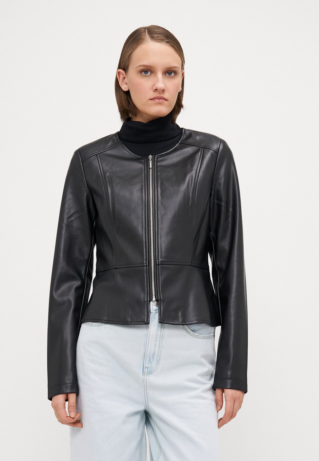 

Куртка из искусственной кожи ONLSARAMY JACKET ONLY Tall, черный