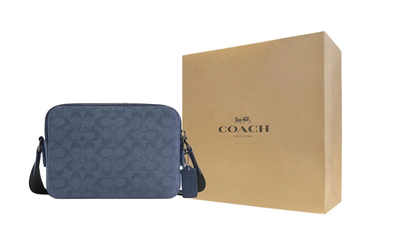

COACH Кожаный кроссбод с кружевными вставками