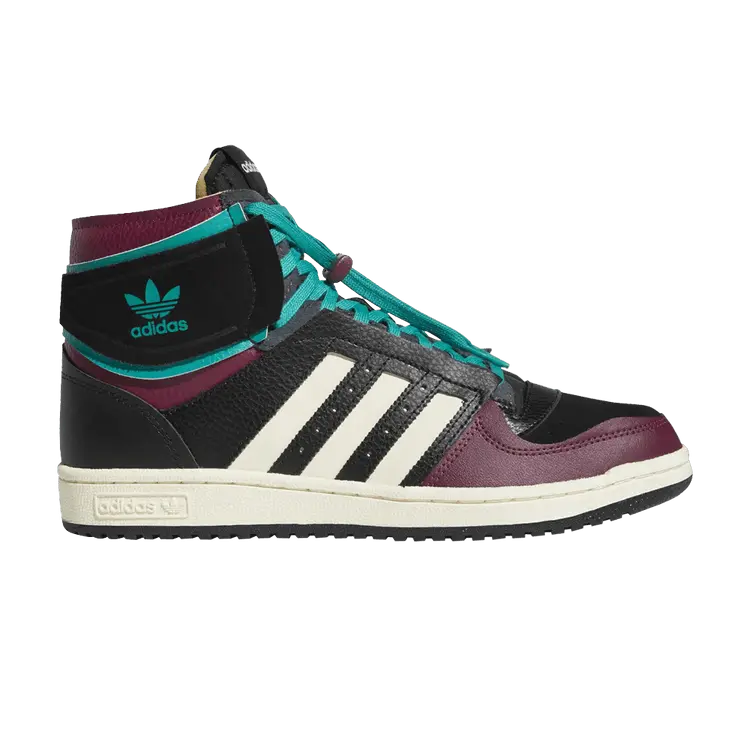 

Кроссовки adidas Top Ten DE 'Black Burgundy', черный
