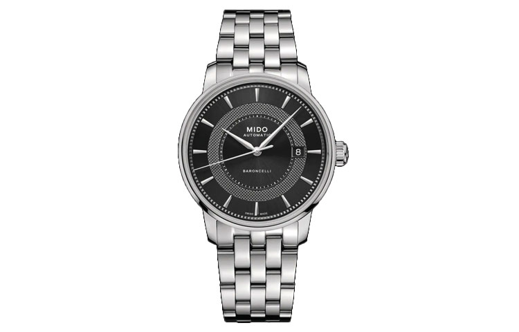 

MIDO Часы Men's Baroncelli Watch, Black Dial M037.407.11.051.01