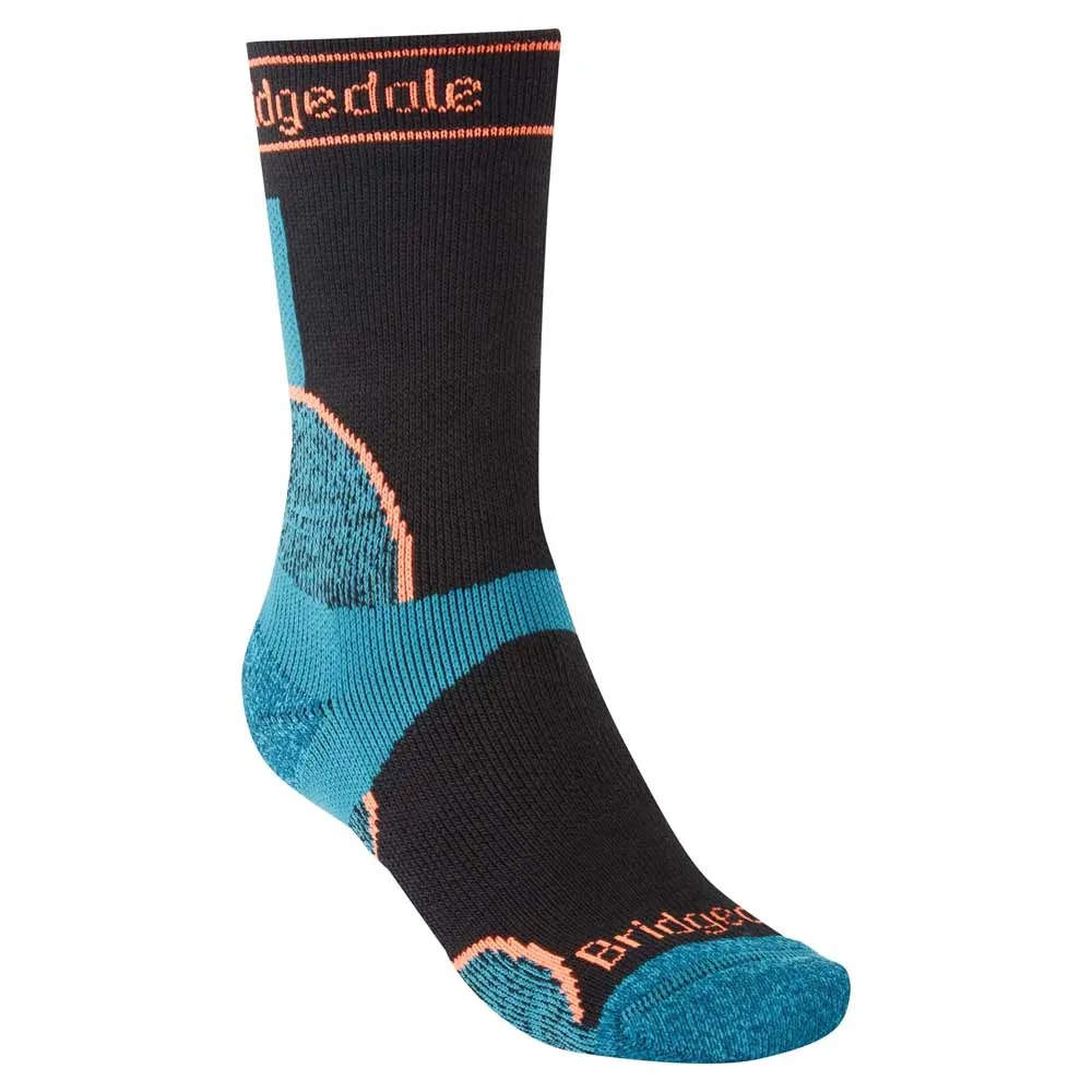 

Носки Bridgedale Midweight T2 Merino Sport Crew, черный