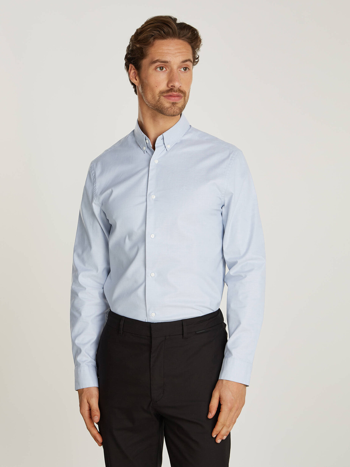 

Рубашка Calvin Klein Regular Fit, небесно-голубой