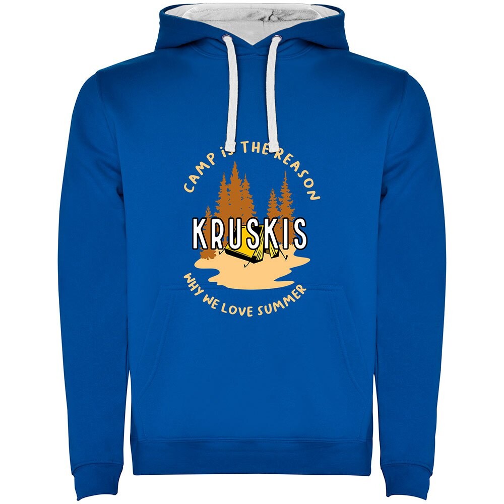 

Худи Kruskis Camp Is The Reason Bicolor, синий
