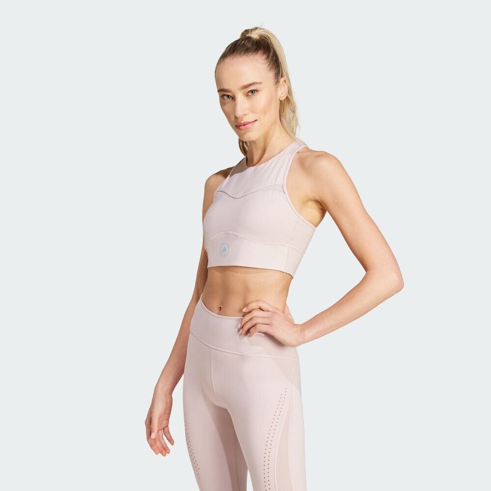 

Топ Adidas ADIDAS BY STELLA MCCARTNEY TRAINING CROP TOP, цвет New Rose