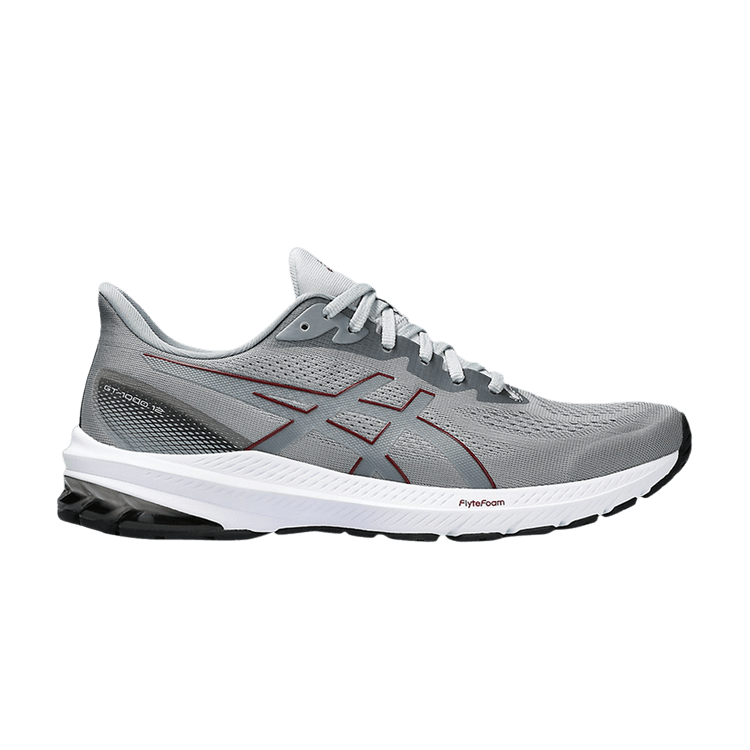 

Кроссовки ASICS GT 1000 12 Wide 'Sheet Rock Antique Red', серый