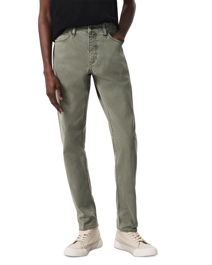 

Джинсы Aero Stretch Athletic Fit в цвете Grey Mist rag & bone, серый