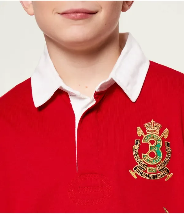 Полюс relaxed fit Polo Ralph Lauren, красный — фото 4