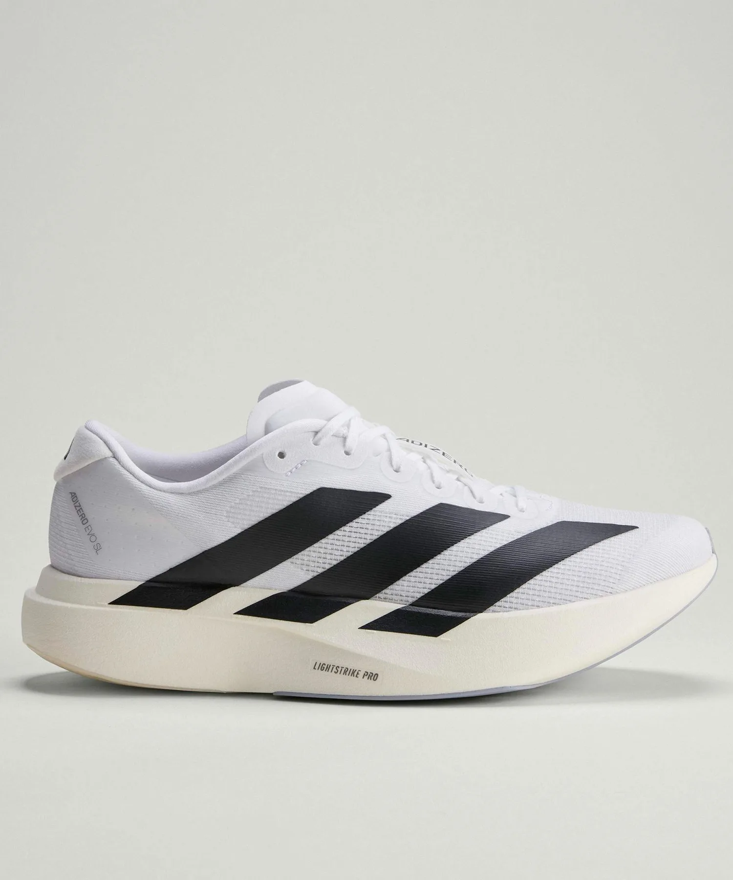 Мужские кроссовки для бега adizero EVO SL adidas серебристые — фото 3