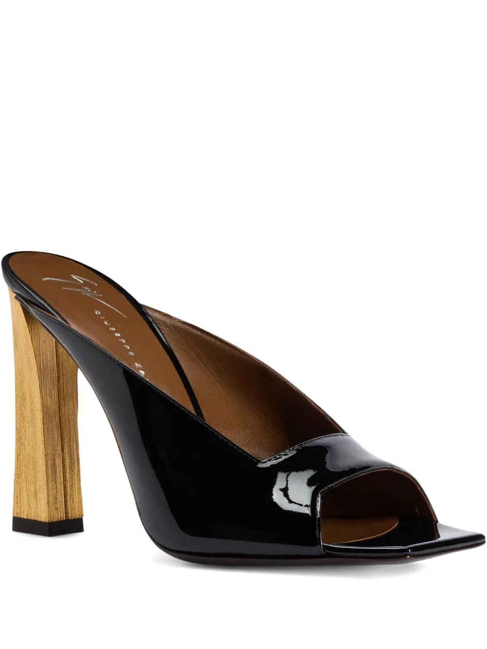Босоножки на каблуке Giuseppe Zanotti, черный