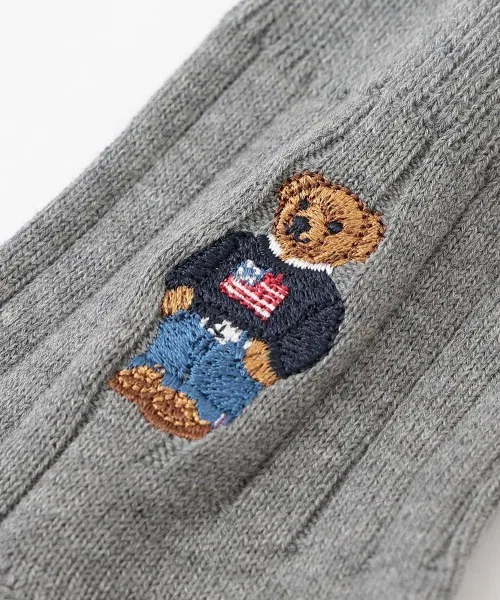 Носки короткие Polo Bear, POLO RALPH LAUREN, тёмно-синий — фото 2