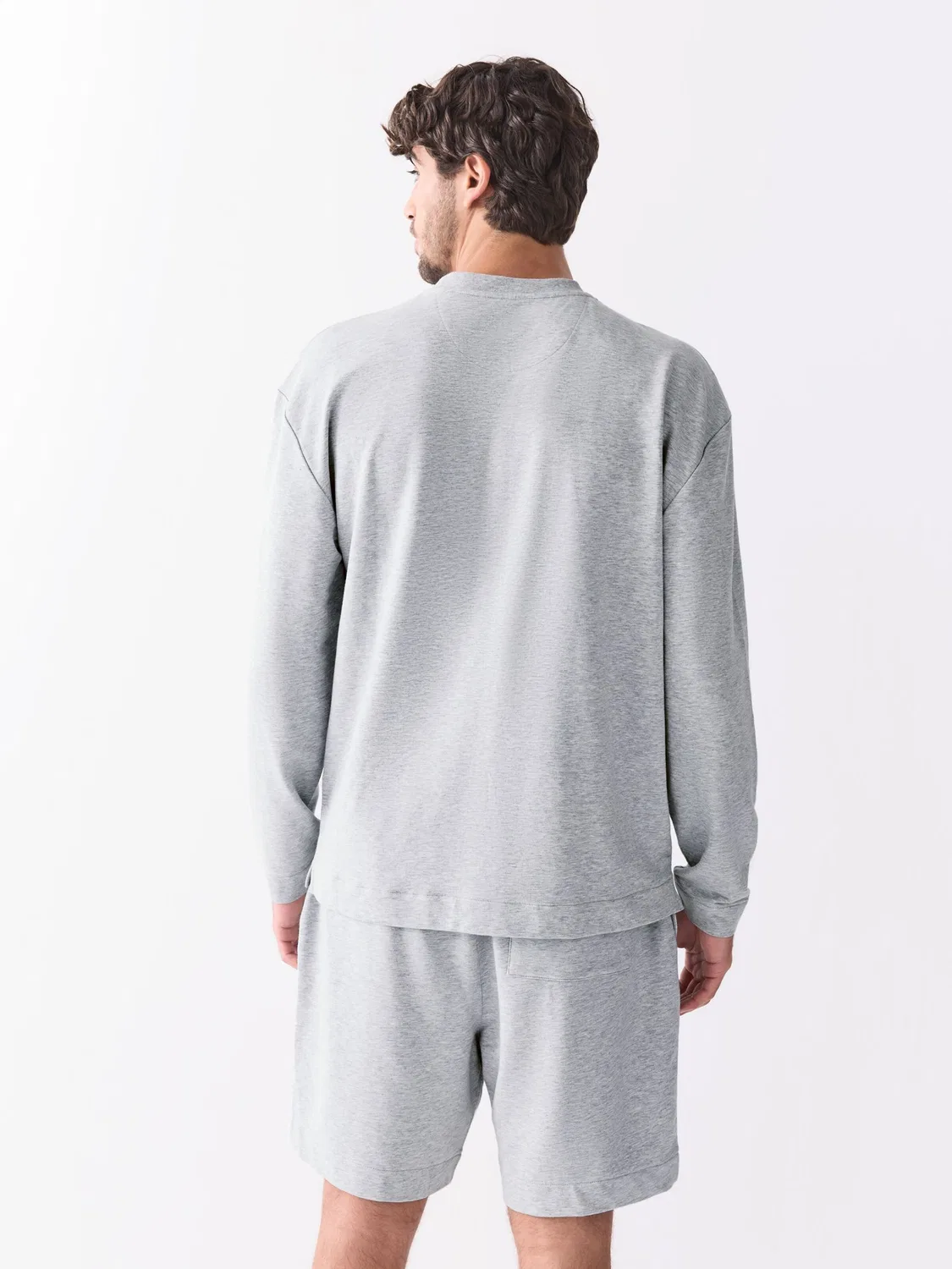 Короткая пижама Next, Mottled Grey — фото 4