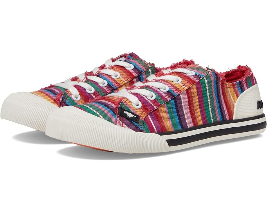 

Кроссовки Rocket Dog Jazzin, цвет Red Multi Eden Stripe