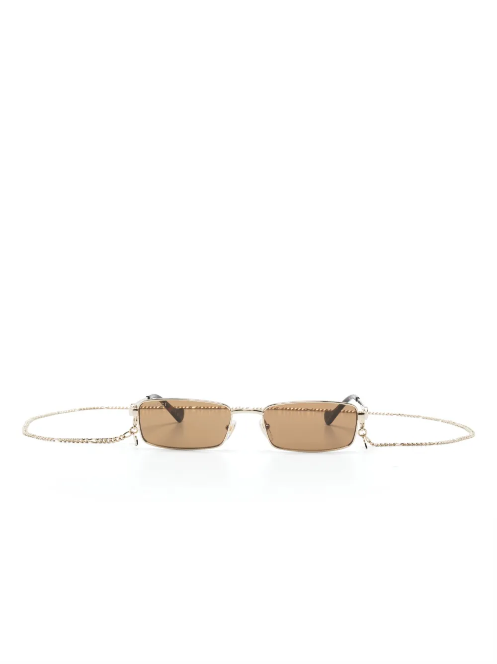 

Солнцезащитные очки в прямоугольной оправе Gucci Eyewear, золотой