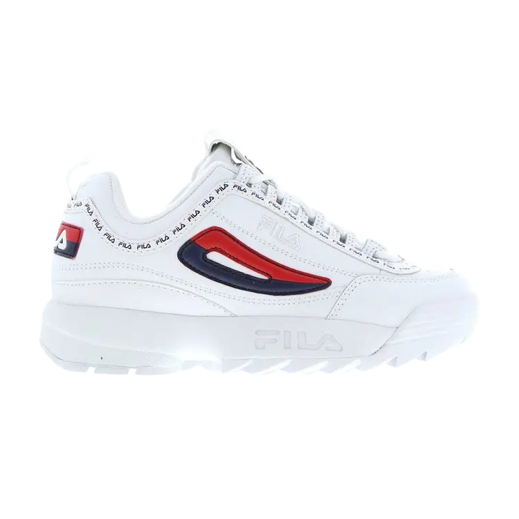 

Кроссовки Fila Wmns Disruptor 2 'White Navy Red', белый
